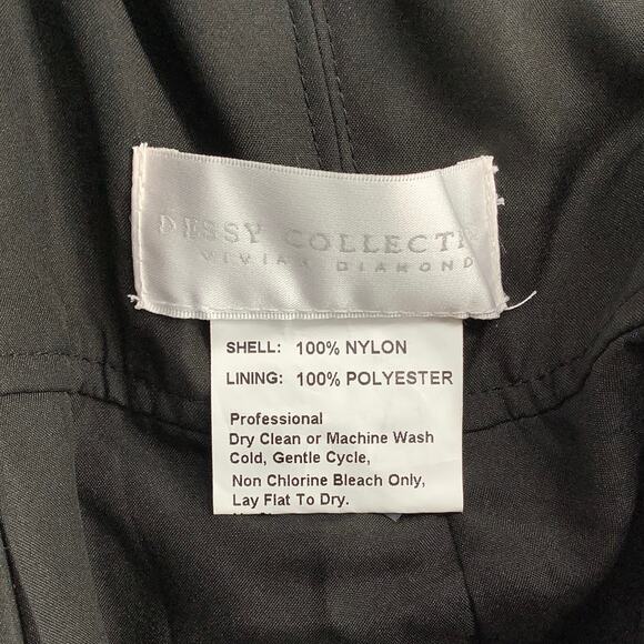 NEW! Dessy Collection Size 2 Marquis Lace Bodice Gown Dress $278 msrp II20-6 - Picture 4 of 10